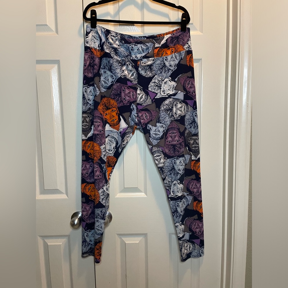 Lularoe Halloween Wolfman Leggings